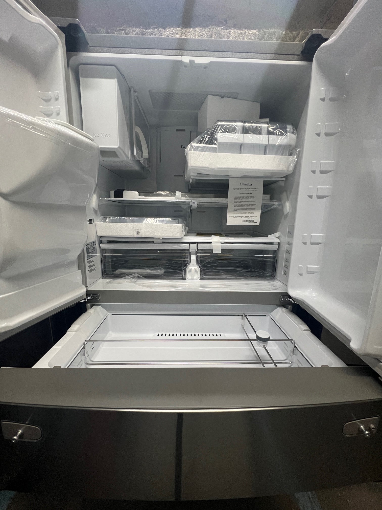 Samsung 28 Cu. Ft. 4-Door With FlexZone Drawer Stainless Steel